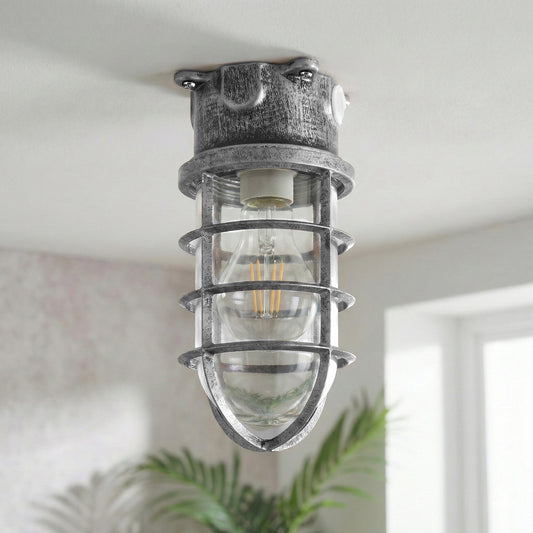 Retro ovale schotkooi wand plafondlamp ~5525
