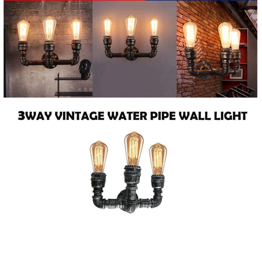 water pipe wall light