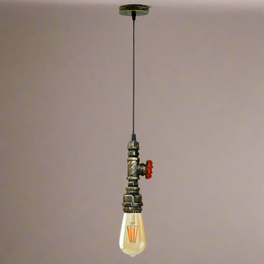Chandelier Ceiling Light Water Pipe E27 Loft Pendant Light ~2575