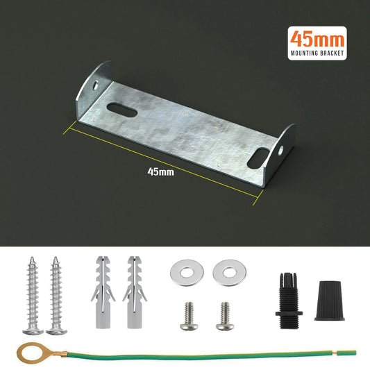 45mm Ceiling Rose Strap Side fitting Bracket~4128