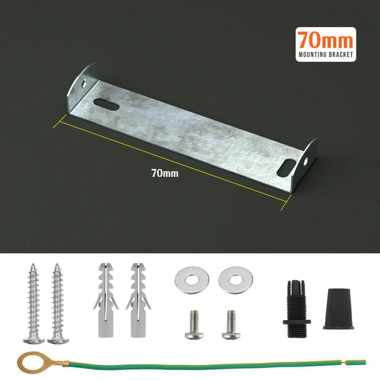 70mm Ceiling Rose Strap Side fitting Bracket ~4130