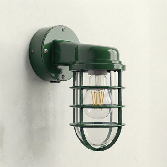 Exposed Nautical Conduit Wall Light E27 Metal ~6548
