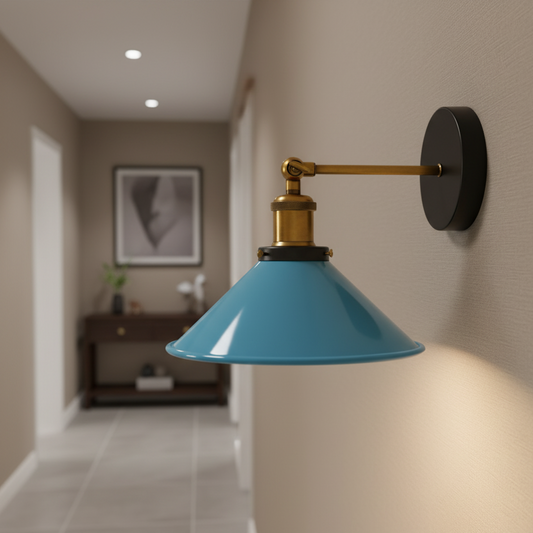 Wall Sconce Light Metal Indoor Easy Fit Max 60W ~6276