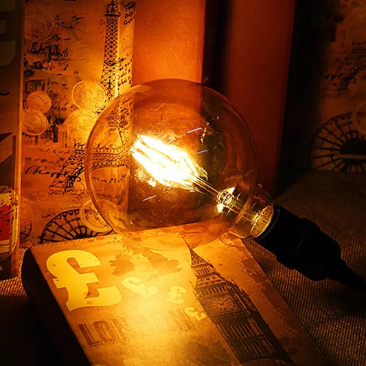 Large Vintage G125 E27 8W LED Edison Dimmable LED Filament ~5625