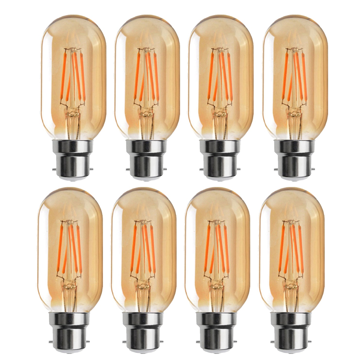 Vintage Bulb Dimmable - 8 Pack