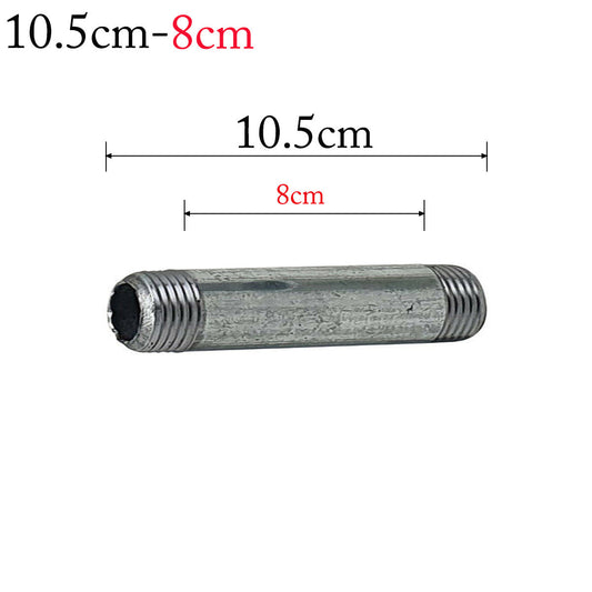 ¾ inch barrel nipple malleable Iron fitting Male BSPT 3/4in to Male BSPT 3/4in - Black Variable sizes from 2.5cm to 60cm~3632 - LEDSone UK Ltd