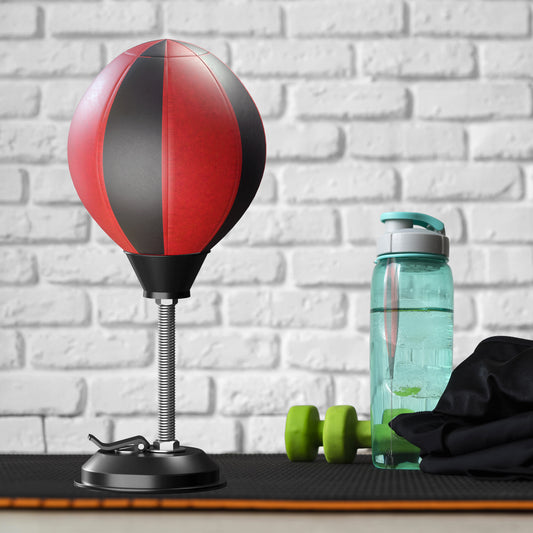 Stress Release Desktop Punching Ball Boxing Bag with Suction Cup~5458
