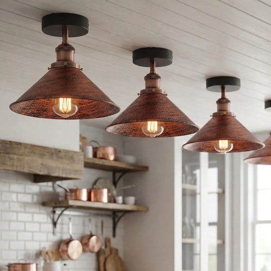 E27 Ceiling Light Fixtures Semi Flush Mount ~5950