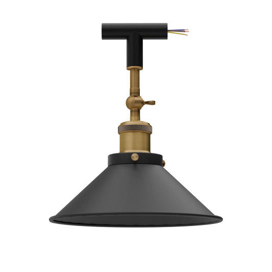 Conduit Lighting L & Tee Connector with E27 Arm Holder -5643