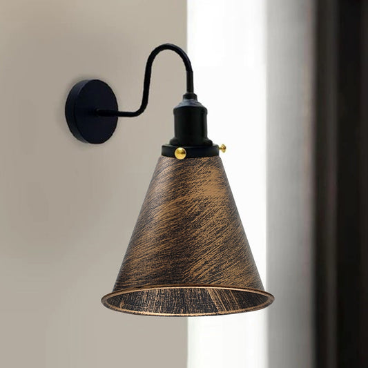 Lámpara de pared industrial retro vintage de diseño para interiores ~3387