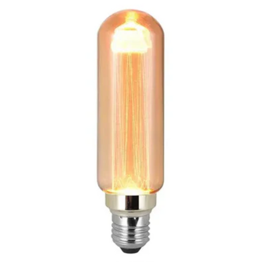 E27 Led buislamp 3W amberkleurig glas ~ 5060