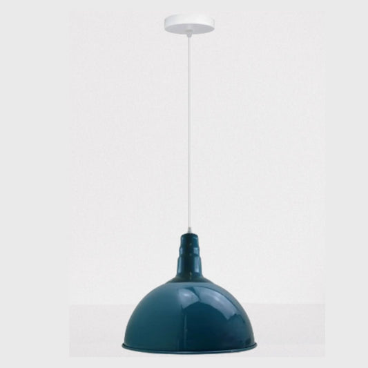 blue modern pendant ceiling light