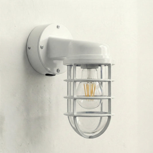 Exposed Nautical Conduit Wall Light E27 Metal ~6548