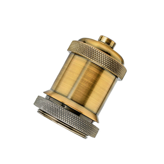 Yellow Brass Lamp Holder