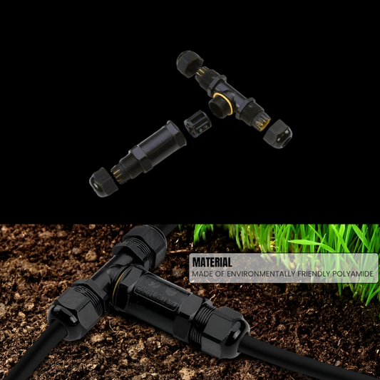 Waterproof Electrical Junction Box Cable Connector Wire IP68 UK~3556