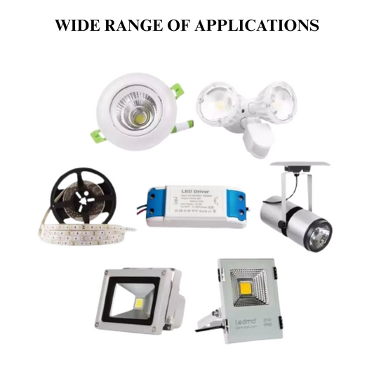 Controlador LED de 7 W | 20–27 V CC | Transformador de corriente constante de 280 mA ~3322