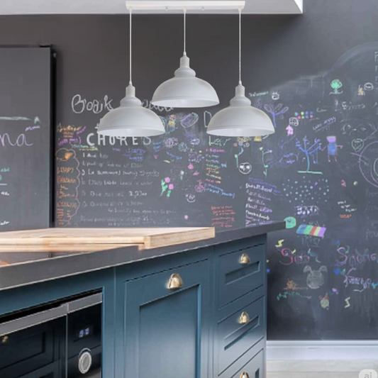 Modern 3 Way White colour Curvy Design Ceiling Pendant Light ~4323