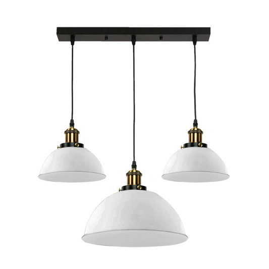 Modern 3 head Pendant Light fixture in Dome shape~6205