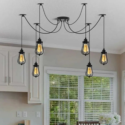 spider pendant light