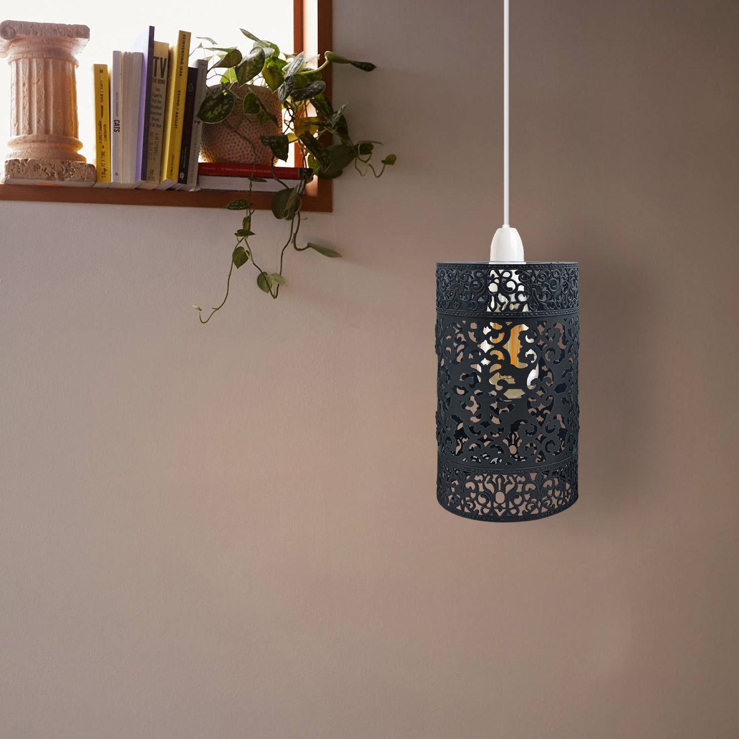 Abat-jour en métal Easy Fit Ceiling Pendant Table Lamp Shade ~ 5474 ...