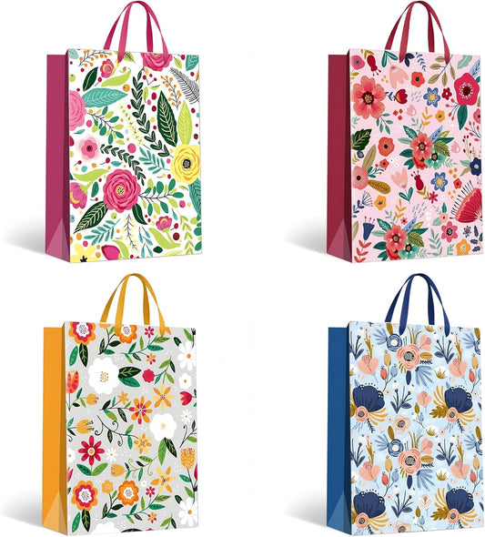 Personalised Floral Gift Bag