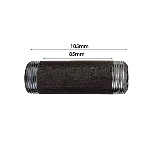 ¾ inch Raw Conduit barrel BSP MALLEABLE Tubing Iron pipe Lamp fitting ~4653