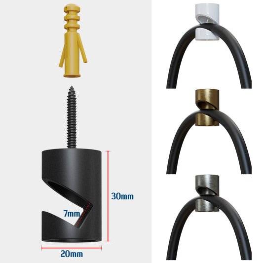 Gancho en V para lámparas colgantes | Gancho para cable de lámpara araña ~4433