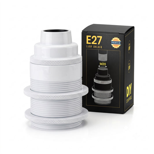 20mm E27 Thread Lamp Holder for Conduit Lights ~5540
