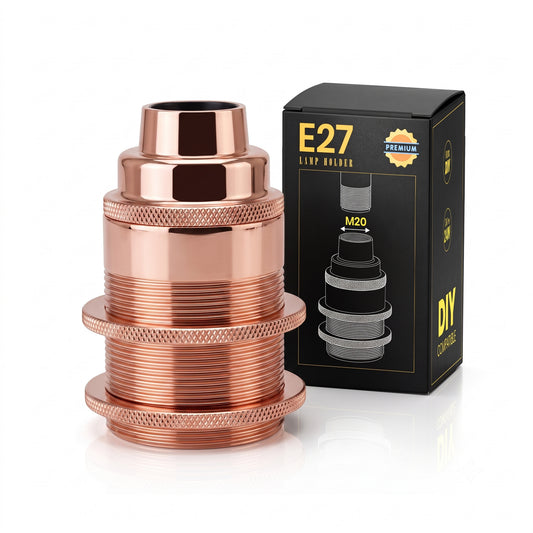 20mm E27 Thread Lamp Holder for Conduit Lights ~5540