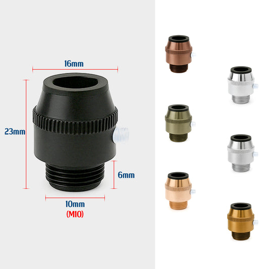 5 tuercas de sujeción de cable de metal con alivio de tensión M10 para lámparas de techo ~6047