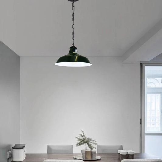 Modern Pendant Light – Slotted Metal Design with Adjustable Wire and Chain~5650