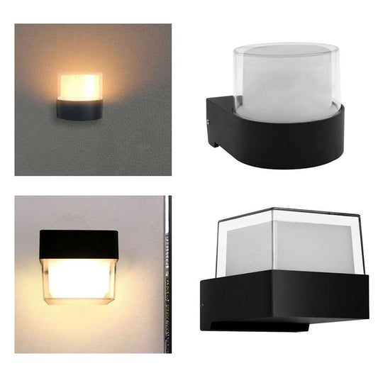 Square shape Round shape LED wall Light