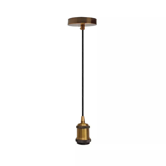 vintage bronze pendant lamp holder