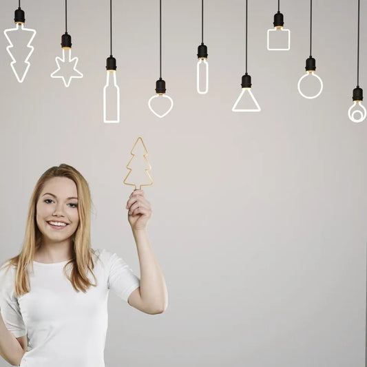 Bombilla LED Edison E27 de 4 W para iluminación ambiental ~5579