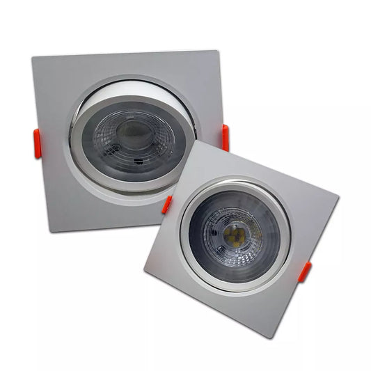 Foco de techo LED empotrable ultrafino moderno con ángulo de inclinación ~5581
