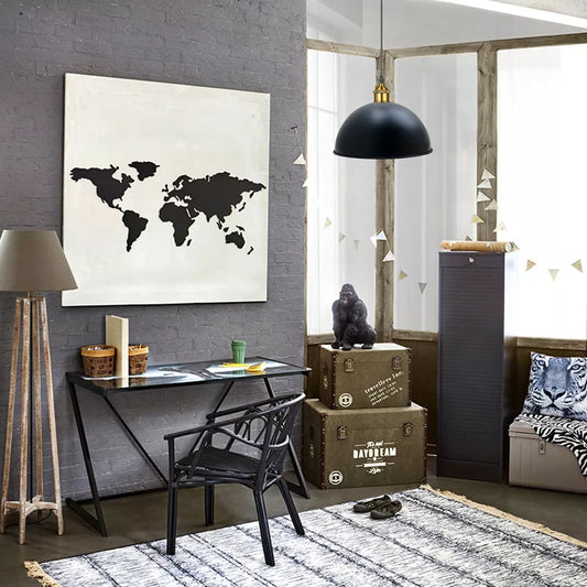 Black Metal Ceiling Hanging Pendant Light~4054