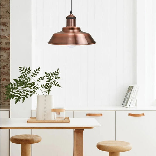 Modern Copper Metal Ceiling Pendant Lighting Fixture | Kitchen Dining Room~1321