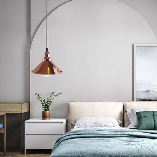 copper pendant light
