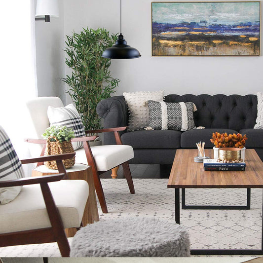 Matte black metal pendant lampshade