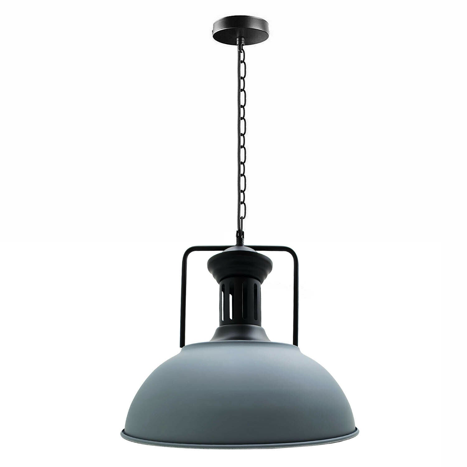 Industrial metal store light fixtures