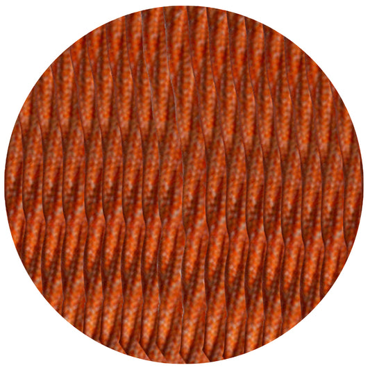 3 Core Twisted Yellow Multi Tweed Vintage Electric fabric Cable Flex 0.75mm - Shop for LED lights - Transformers - Lampshades - Holders | LEDSone UK