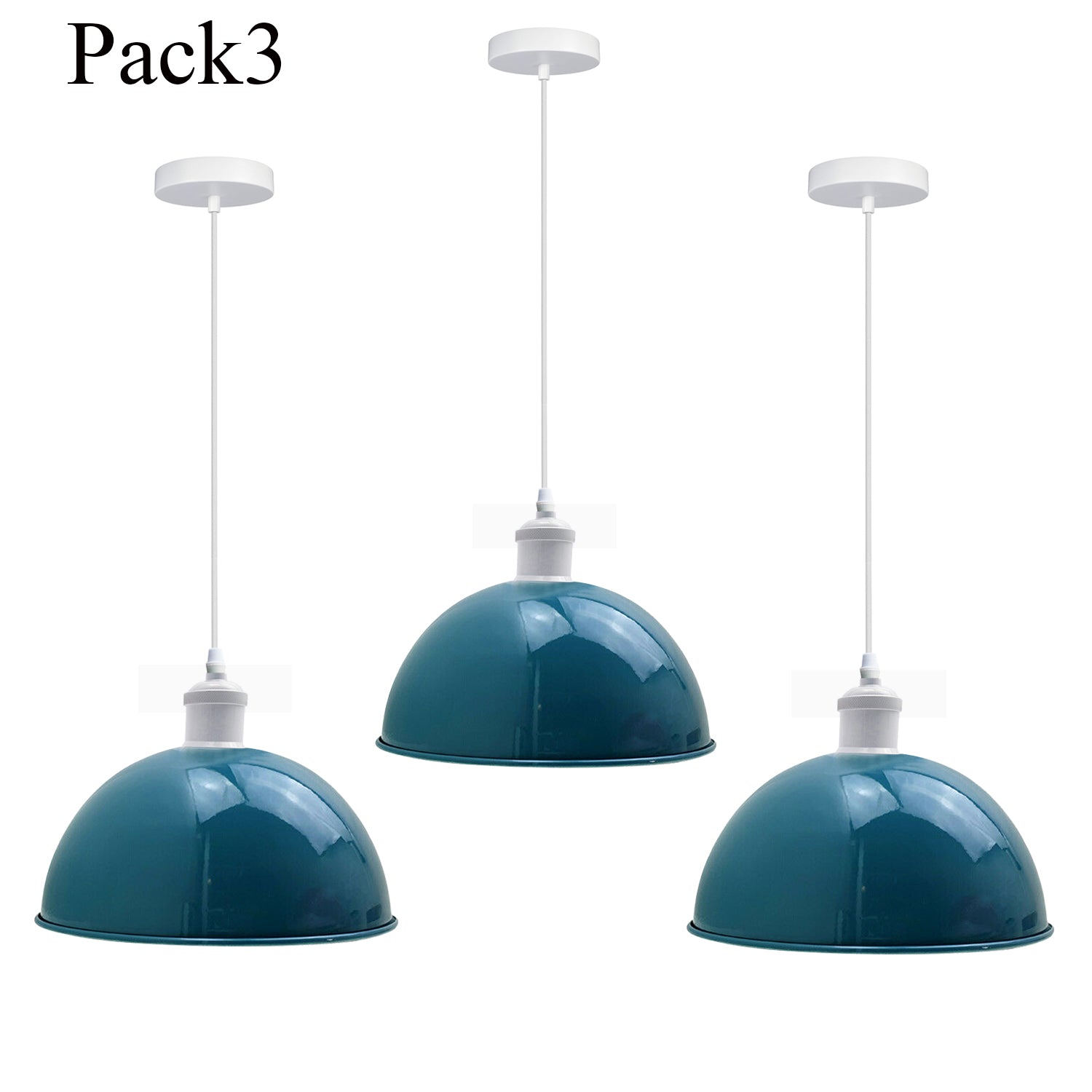 Industrial Suspended Ceiling Lights Style Glass Lamp Shade – UK Ltd - View #4