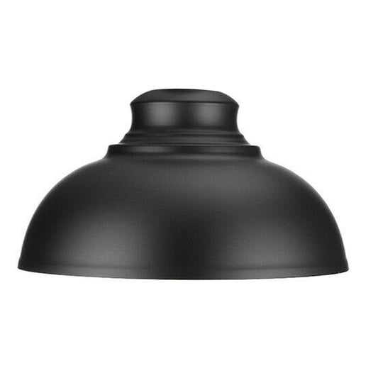 Black Metal Retro Ceiling Pendant Light Shade Easy Fit Vintage Cafe Kitchen Lampshade~2089 - LEDSone UK Ltd