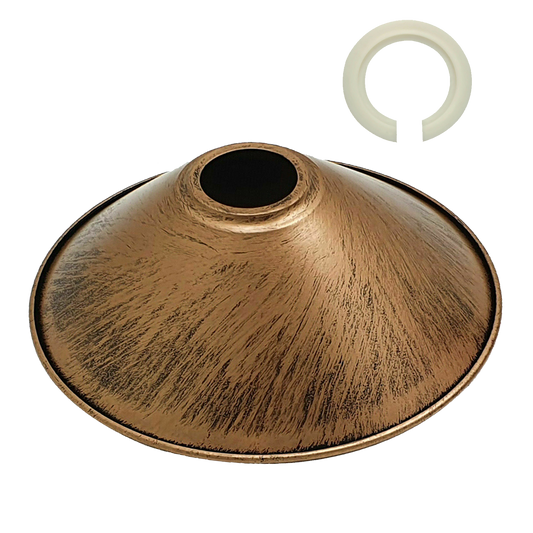 Modern Ceiling Pendant Light Shades Brushed Copper Colour Lamp Shades Easy Fit~1105 - LEDSone UK Ltd