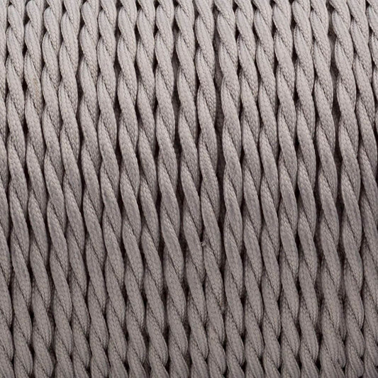 5m Grey 2 Core Hanging Lamp Cable