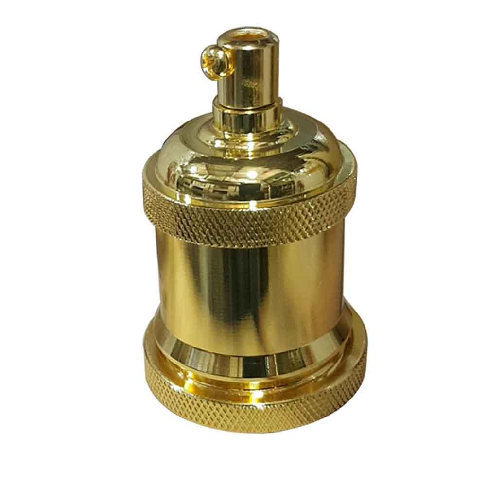 French Gold E27 Lamp Holder 