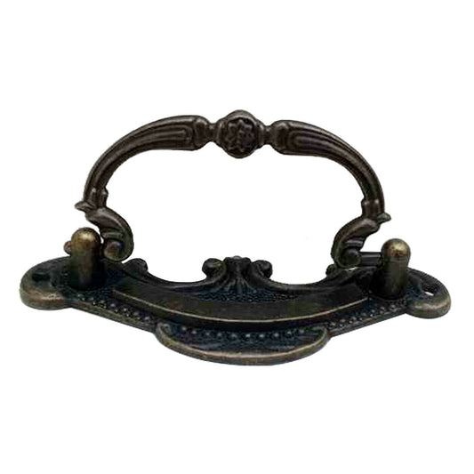5 Pack Cast Iron Door Handle - Antique Rustic 90mm