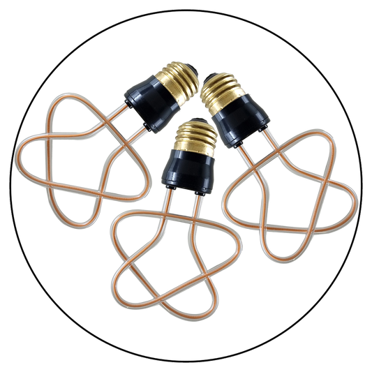 3 Pack 8W Vintage LED Soft Filament E27 Decorative Industrial Light~1008 - LEDSone UK Ltd