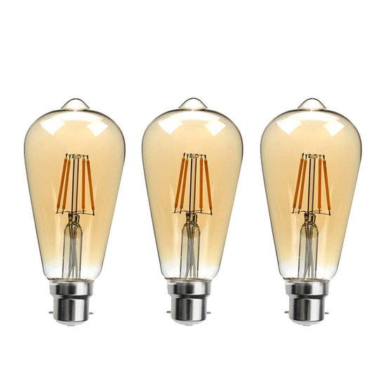 4W Dimmable B22 Edison LED bulb Filament Style