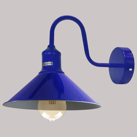 Vintage Retro Industrial Wall Light Shade Metal Lampshade Sconce Wall Lights-4080